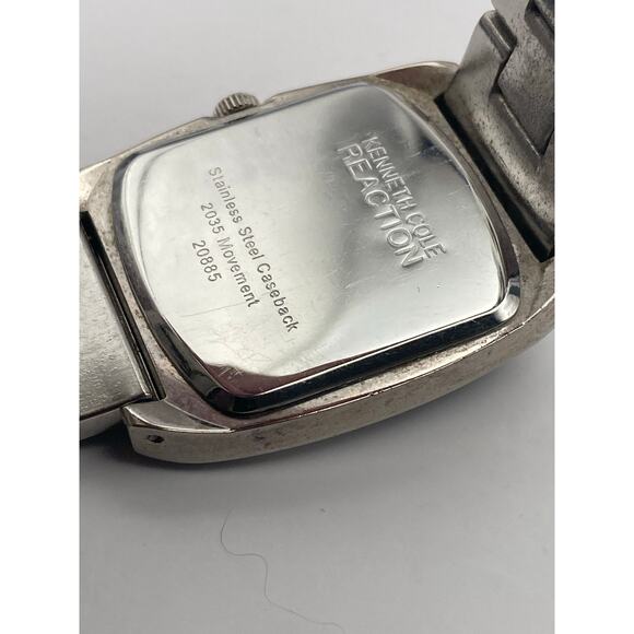 Kenneth Cole Reaction 20885 Men's Quartz Watch 36mm - New Battery - Wrist 7.25 - Picture 7 of 8